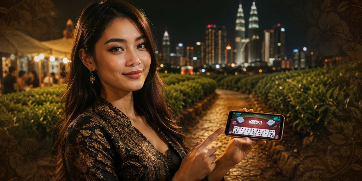 Pemain kad Malaysia di Kuala Lumpur menikmati permainan kasino dalam talian zee5